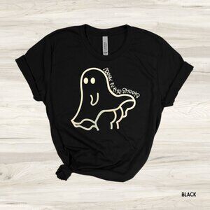 NWT Bella Canvas Freak In the Sheets Graphic Tee Unisex Fit Black Size Small